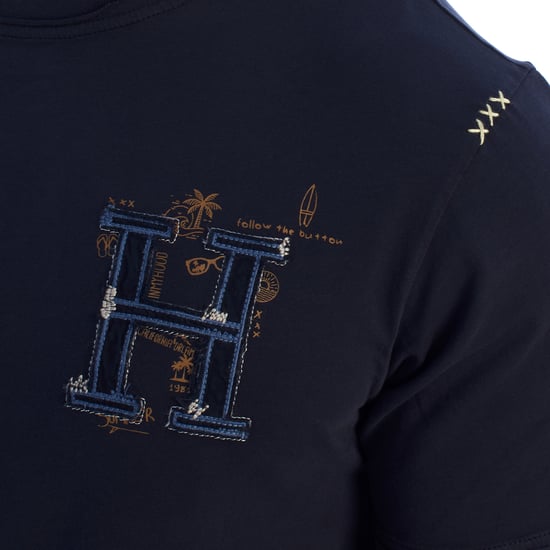 Herren Kurzarm-T-Shirt aus Baumwolle HS24MTS06 - Image 2