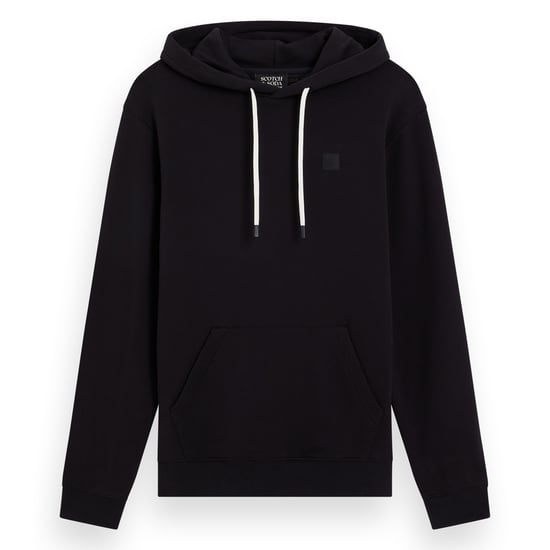 Scotch & Soda Essential Logo Badge Hoodie Sweatshirt - Image 1
