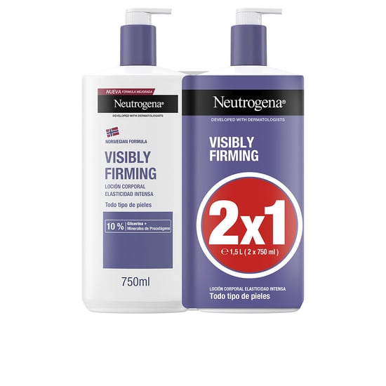 Sichtbar Straffende Lotion Mit Intensiver Elastizität, Packung 2 X 750 ml - Image 1