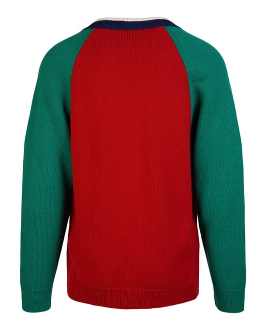 Gucci Patch-Strickjacke - Image 2