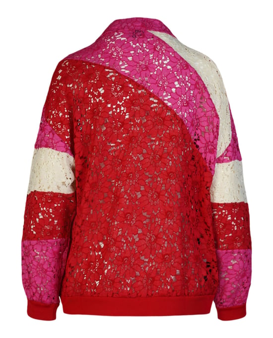 Gucci Blumen-Spitzen-Trainingsjacke - Image 2