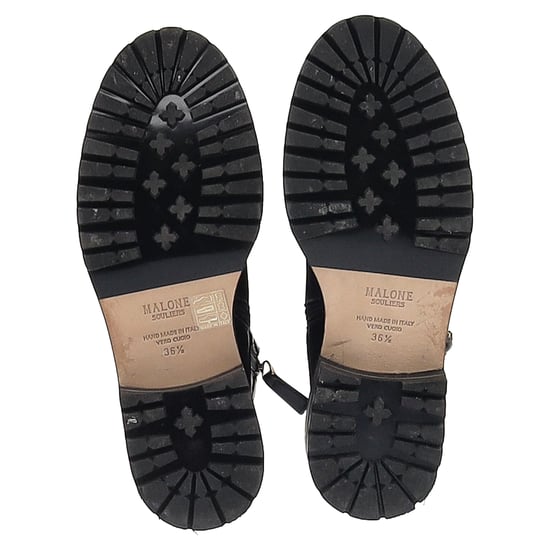 Malone Souliers Kampfstiefel aus schwarzem Leder - Image 6