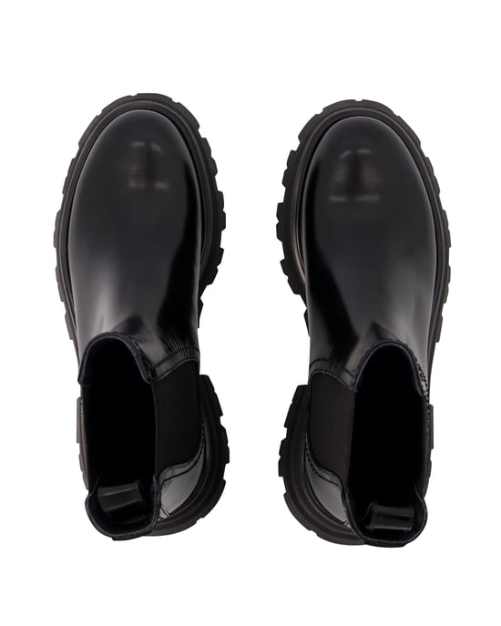 Chelsea-Stiefel - Alexander McQueen - Leder - Schwarz - Image 4