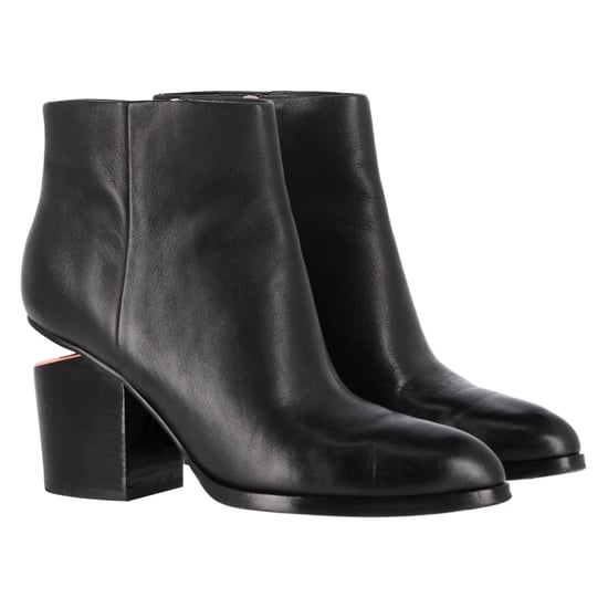 Alexander Wang Gabi Stiefeletten aus schwarzem Leder - Image 4