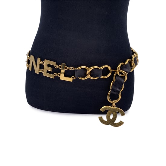 Chanel Vintage Metallgürtel - Image 2