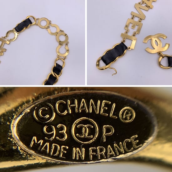 Chanel Vintage Metallgürtel - Image 3