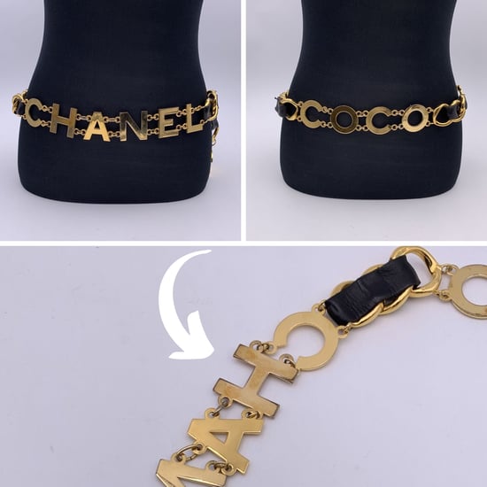 Chanel Vintage Metallgürtel - Image 4