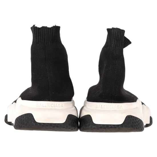 Balenciaga Speed Trainer Schuhe aus schwarzem Polyester - Image 5