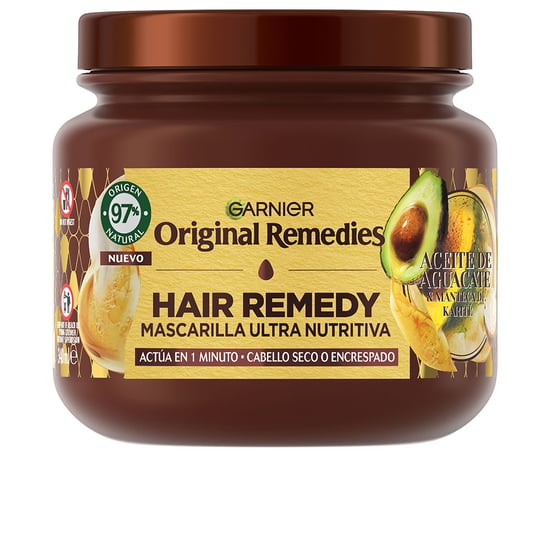 Original Remedies Avocado- und Sheabutter-Maske 300 ml - Image 1