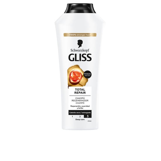 Gliss Total Repair Shampoo 400 ml - Image 1