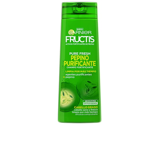 Fructis Pure Fresh Reinigendes Gurkenshampoo 360 ml - Image 1