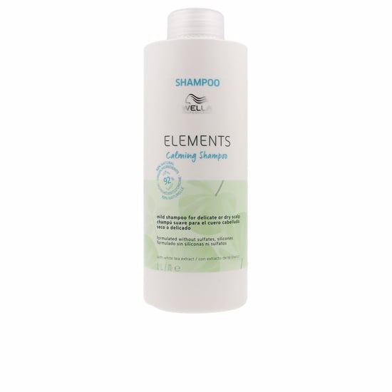 Elements Natürliches Beruhigendes Shampoo Für Trockene Oder Empfindliche Kopfhaut, 1000 ml - Image 1