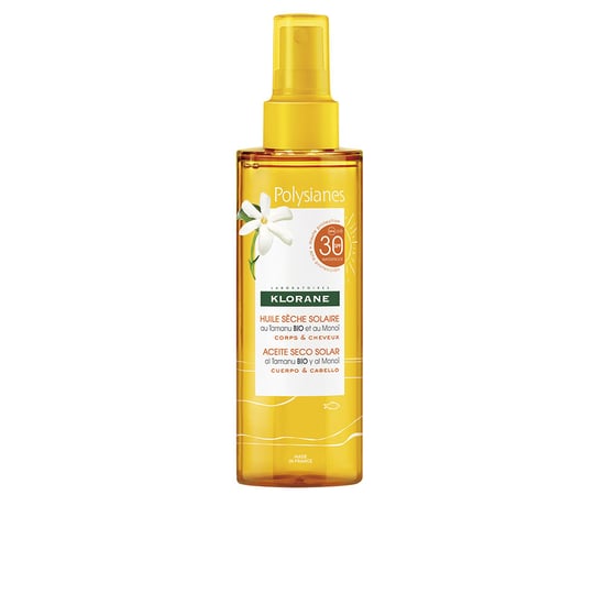 Polysianes Monoï Y Tamanu Bio Solar-trockenöl Spf30 200 ml - Image 1