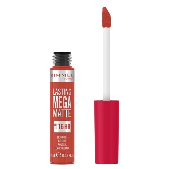 Lasting Mega Matte Flüssige Lippenfarbe Nr. 920 – Scharlachrote Flammen 7,4 ml - Image 1