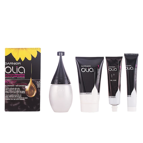 Olia Coloración Permanente #1,0 Negro Ebano 4 pz - Image 1