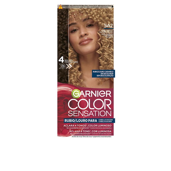 Color Sensation Leuchtende Blondfarbe Ohne Verblassen Für Dunkles Haar #louro Caramel - Image 1