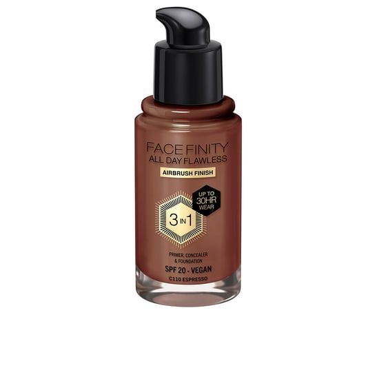 Facefinity All Day Flawless 3 In 1 Foundation #c110-espresso 30 ml - Image 1