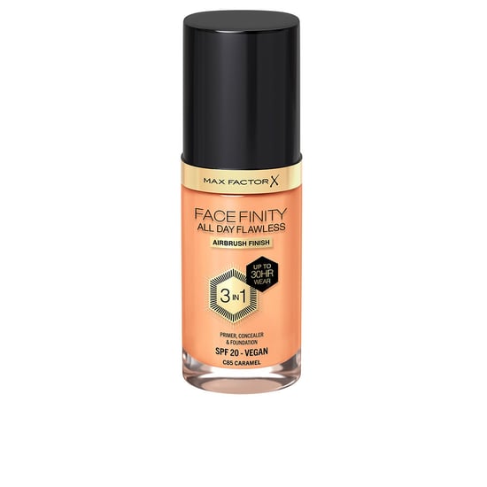 Facefinity 3in1 Primer, Concealer & Foundation #85-karamell 30 ml - Image 1