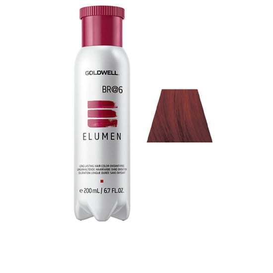Elumen Long Lasting Hair Color Oxidant Free #br@6 200 ml - Image 1
