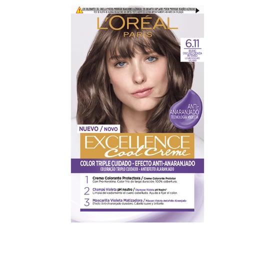 Excellence Cool Farbstoff #6.11-dunkles Aschblond 192 ml - Image 1