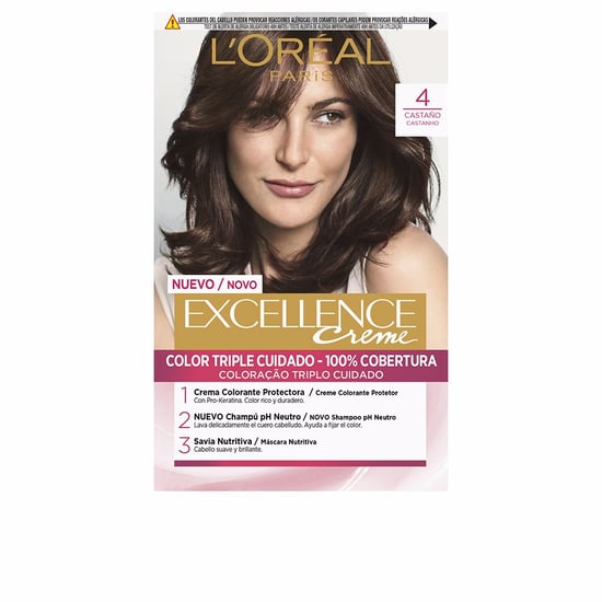 Excellence Creme-farbstoff #4-braun 192 ml - Image 1
