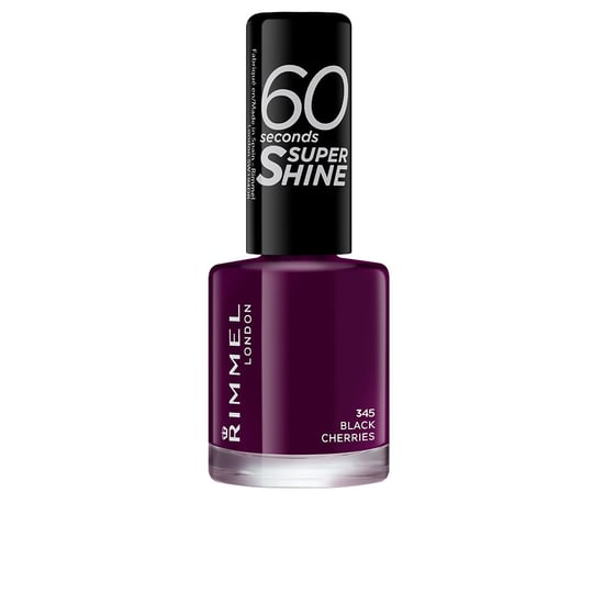 60 Seconds Super Shine Nagellack #345-schwarze Kirschen 8 ml - Image 1