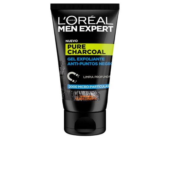 Men Expert Pure Charcoal Gel Exfoliante P.negros 100 ml - Image 1