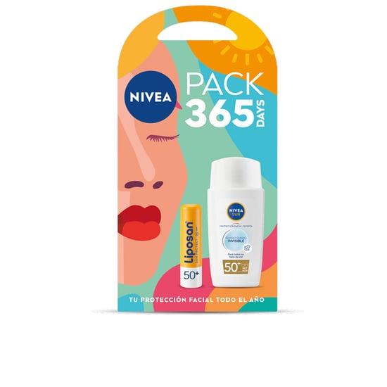 Sun Unsichtbares Tägliches Fluid Spf50 + Liposan Spf50 Packung 2 Stk 2 pz - Image 1