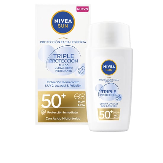 Sun Triple Protection Ultraleichtes Gesichtsfluid Spf50+ 40 ml - Image 1