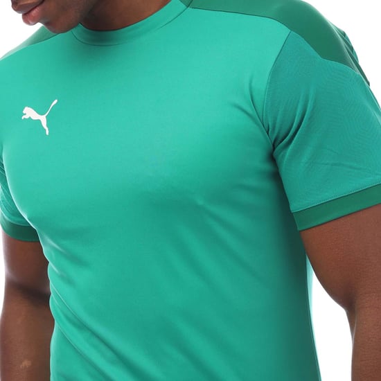 Herren Puma Final Trainingsshirt in Grün - Image 2
