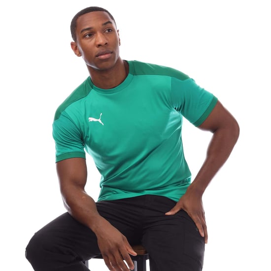 Herren Puma Final Trainingsshirt in Grün - Image 4