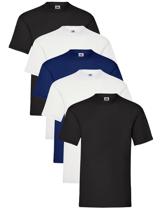 Fruit of the Loom Herren T-Shirt 5er Pack - Image 1