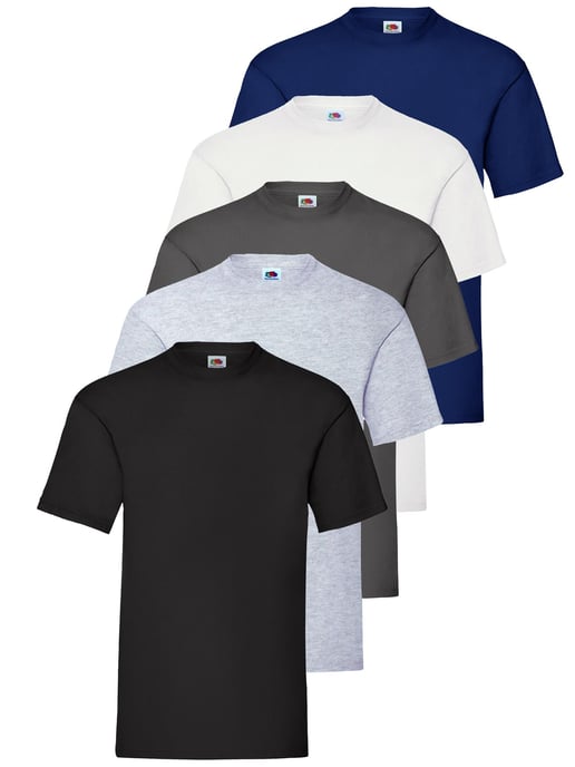 Fruit of the Loom Herren T-Shirt 5er Pack - Image 1