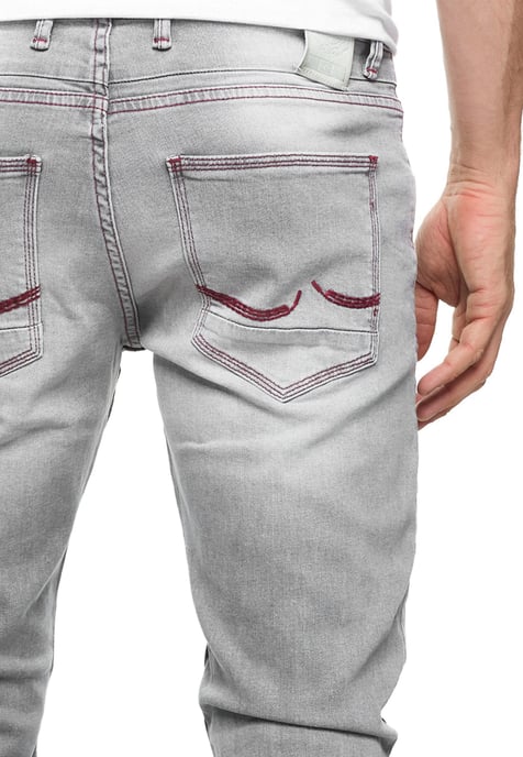 Jeans Hose "TORI" Slim Fit Destroyed Denim - Image 6