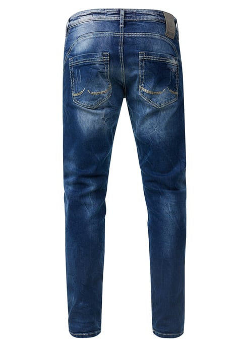 Jeans Hose "YAMATO" Slim Fit Streetwear Cotton-Stretch - Image 2