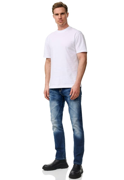 Jeans Hose "YAMATO" Slim Fit Streetwear Cotton-Stretch - Image 3