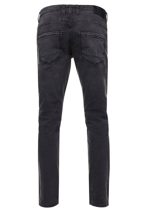 Anthrazit Used Jeans Hose "MELVIN" Slim Fit Cotton-Stretch - Image 2