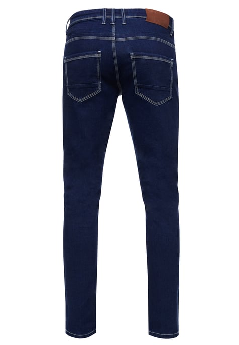 Dark Blue Jeans Hose "MELVIN" Slim Fit Cotton-Stretch - Image 2