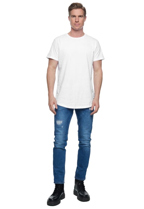 Jeans Hose "TORI" Slim Fit Destroyed Denim - Image 3