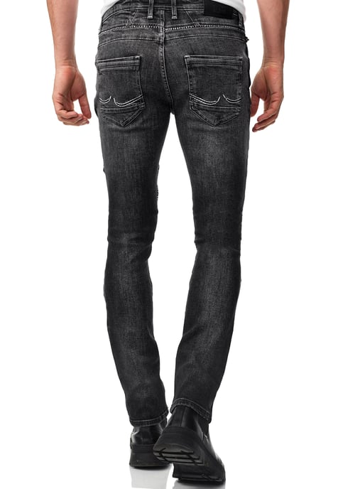 Jeans Hose "MISATO" Slim Fit (THE FULLY LOADED) - Image 5