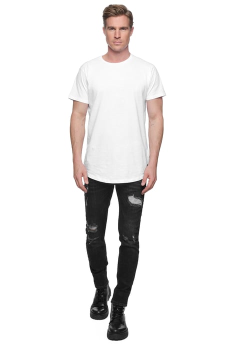 Jeans Hose "TORI" Slim Fit Destroyed Denim - Image 3