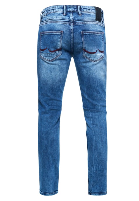 Jeans Hose "TORI" Slim Fit Destroyed Denim - Image 2
