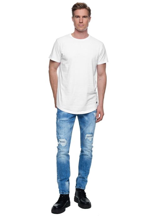 Jeans Hose "MINO" Slim Fit Stretch Destroyed-Pants - Image 3