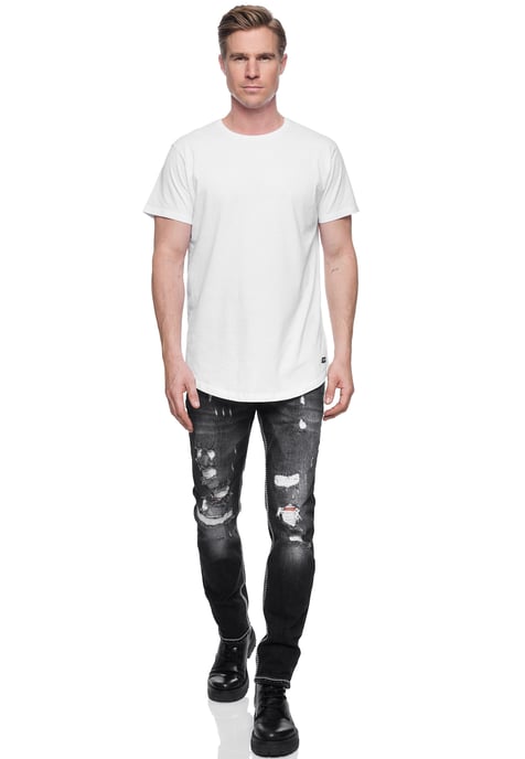 Jeans Hose "MINO" Slim Fit Stretch Destroyed-Pants - Image 3