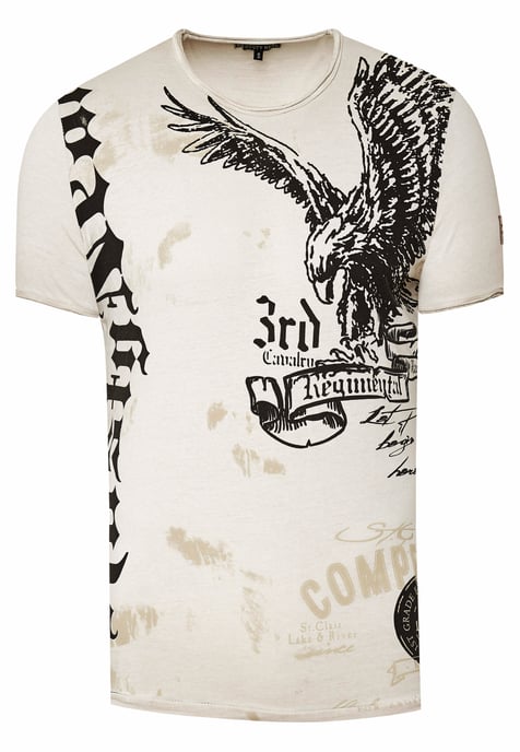 T-Shirt Verwaschen American Eagle Print - Image 1