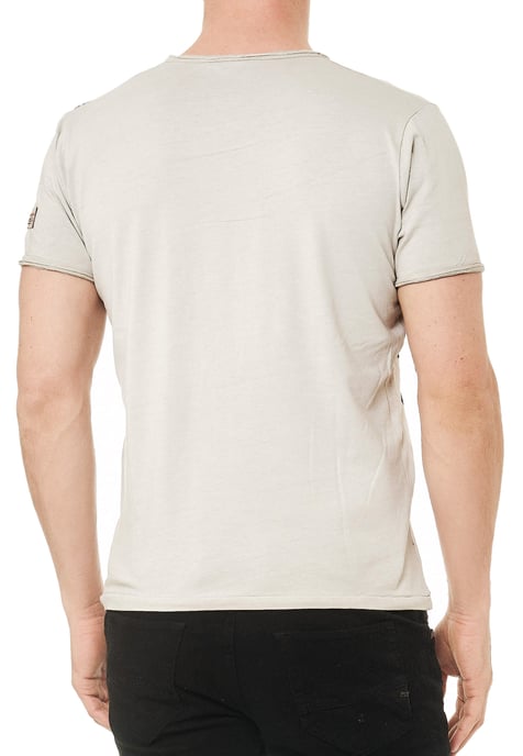 T-Shirt Verwaschen American Eagle Print - Image 5
