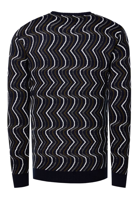 80er-Design Feinstrick Rundhals-Pullover - Image 3