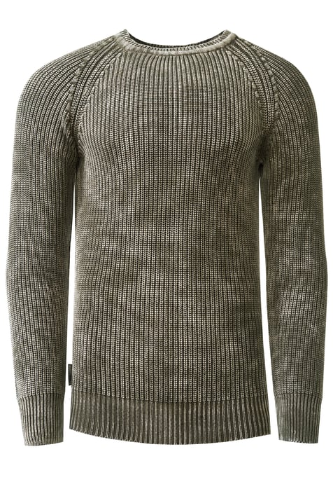 Verwaschener Strickpullover im Vintage Look - Image 1