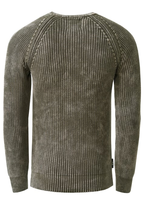 Verwaschener Strickpullover im Vintage Look - Image 2