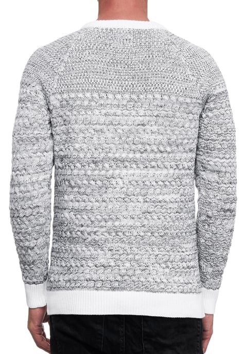 Side Button-Placket Rundhals-Pullover - Image 4